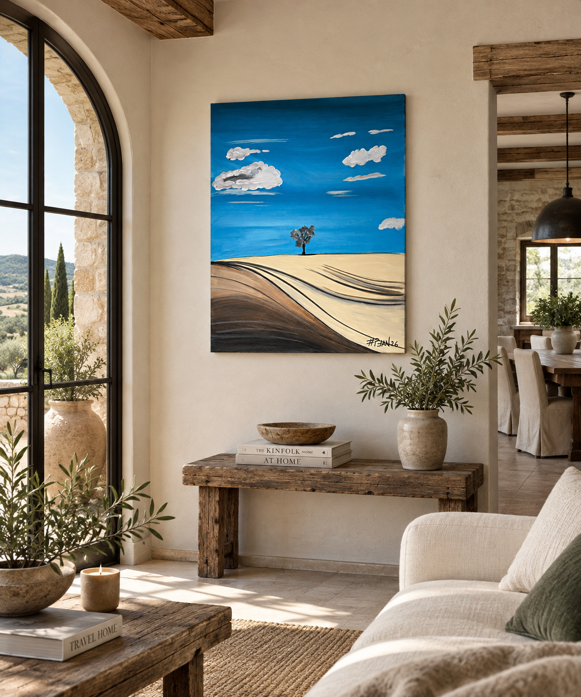 BEYOND THE HORIZON - ORIGINAL PAINTING