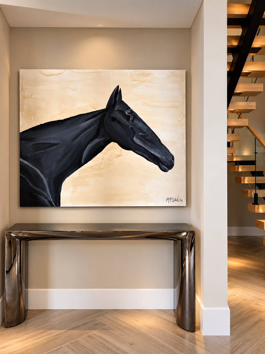 BLACK BEAUTY - ORIGINAL PAINTING
