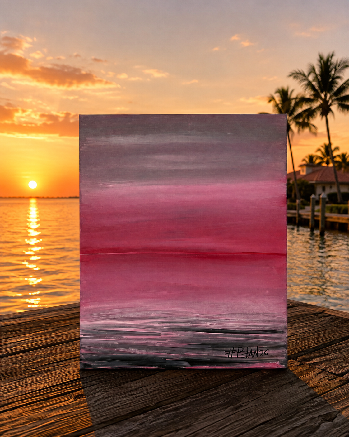 SUNSET - ORIGINAL PAINTING