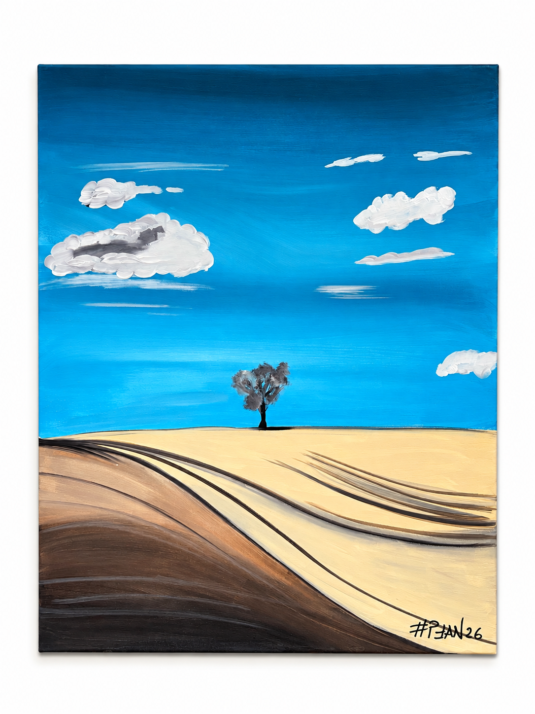 BEYOND THE HORIZON - ORIGINAL PAINTING