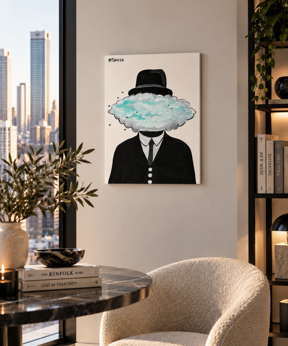 BEYOND THE CLOUDS - ORIGINAL PAINTING