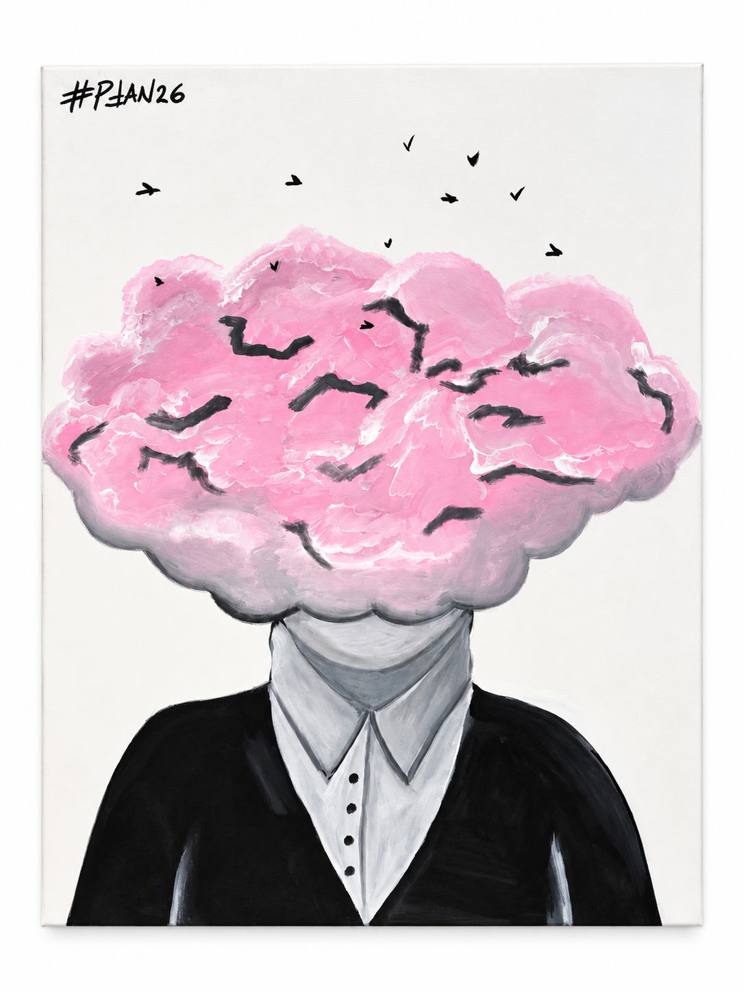 A BEAUTIFUL MIND - ORIGINAL PAINTING