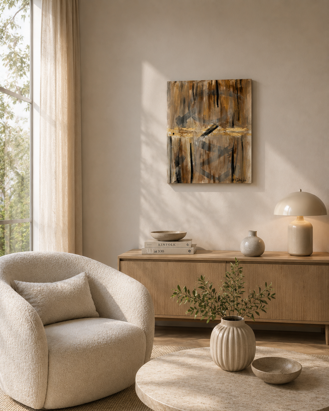 GOLDEN PASSAGE - ORIGINAL PAINTING