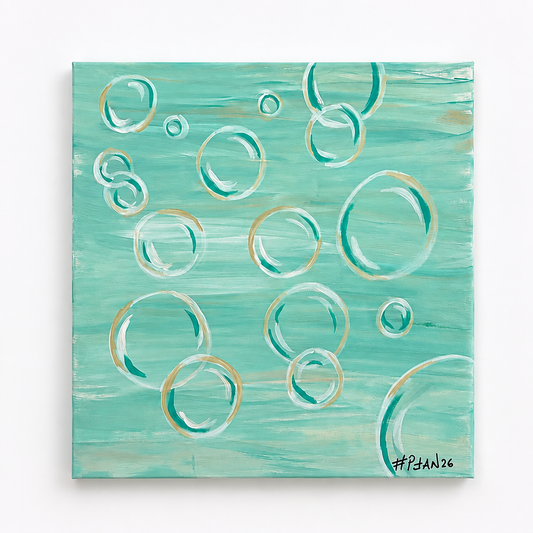 BUBBLES - ORIGINAL PAINTING