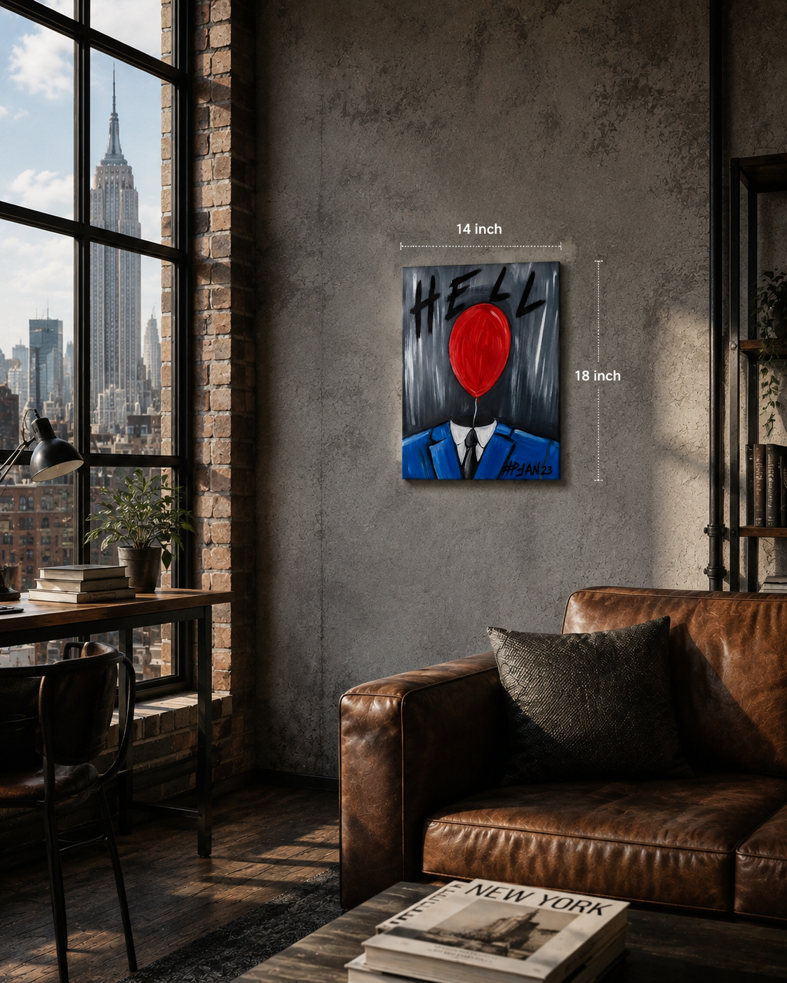 HELL - ORIGINAL PAINTING