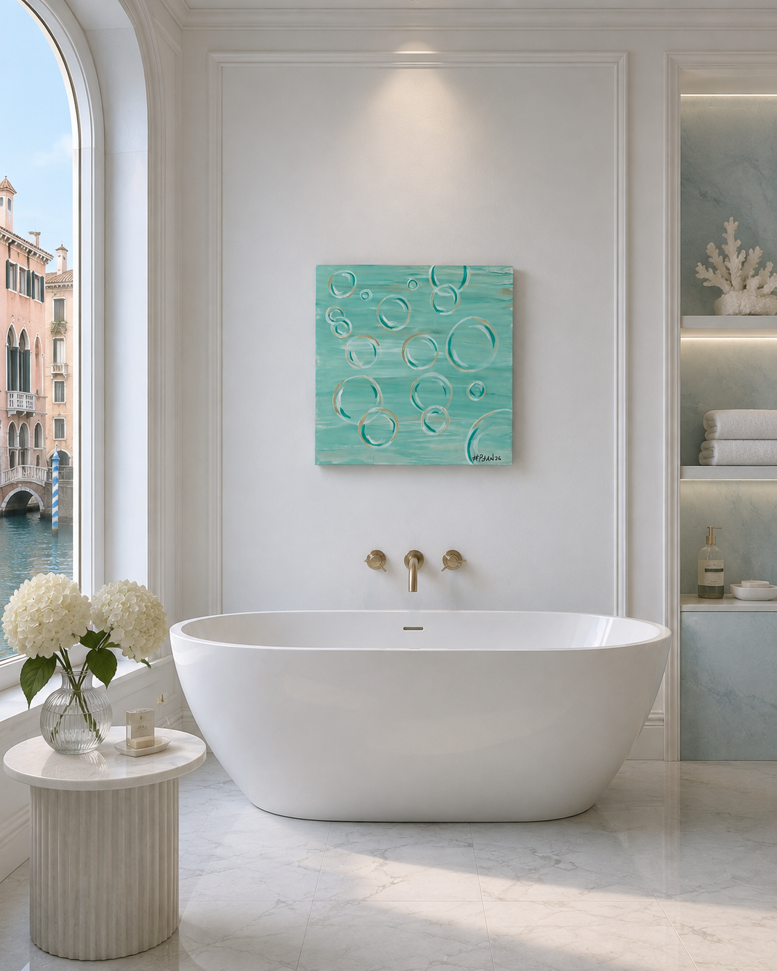 BUBBLES - ORIGINAL PAINTING