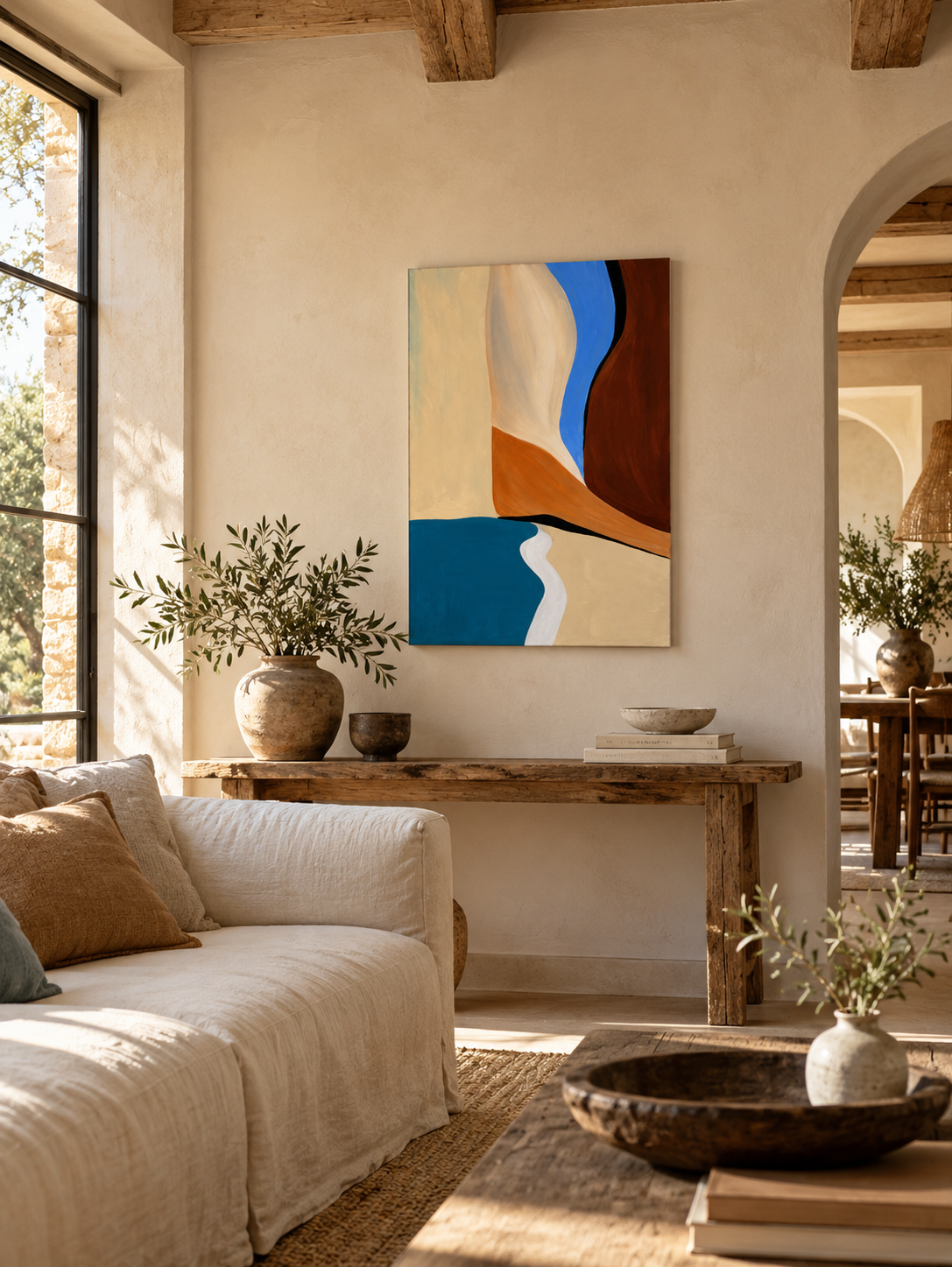 BLUE HORIZON - ORIGINAL PAINTING