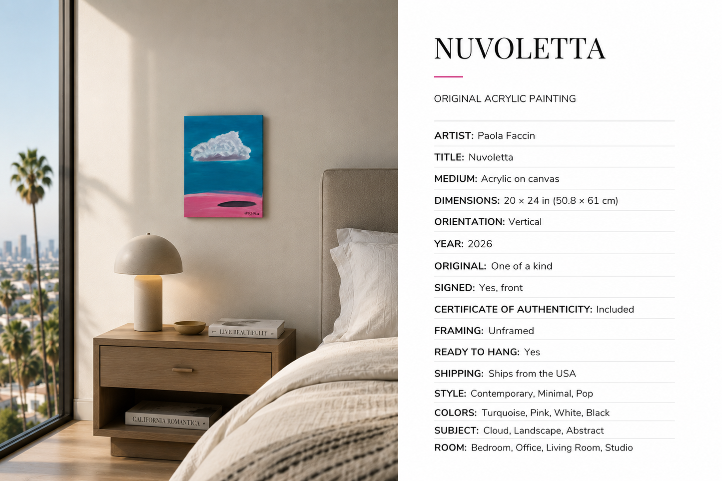 NUVOLETTA - ORIGINAL PAINTING