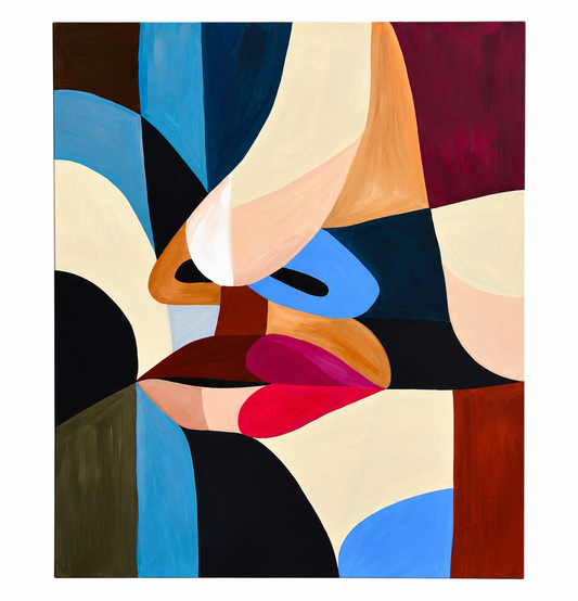 A DANCE OF COLOR - ORIGINAL PAINTING
