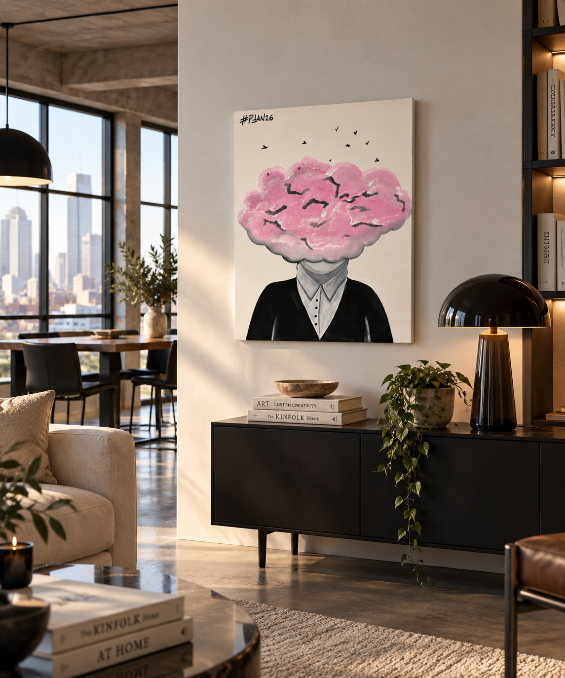 A BEAUTIFUL MIND - ORIGINAL PAINTING