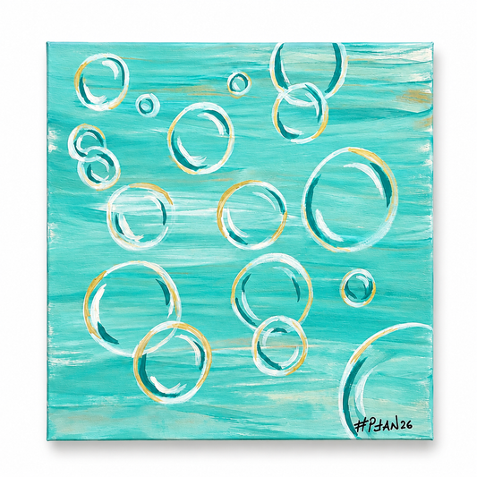 BUBBLES - ORIGINAL PAINTING